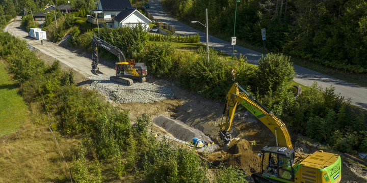 Skal kutte utslipp i anleggsbransjen