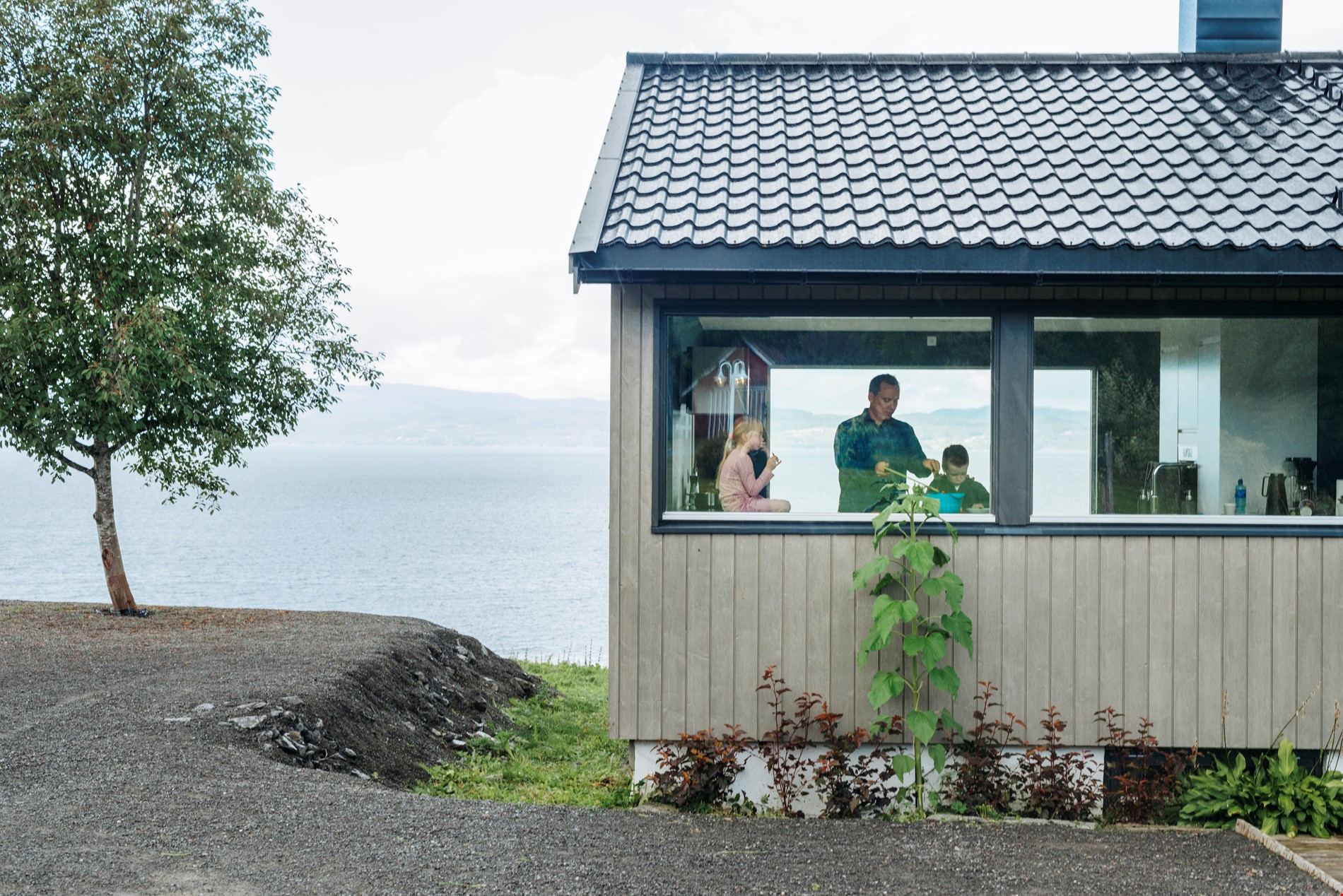 Det er værhardt på Inderøy