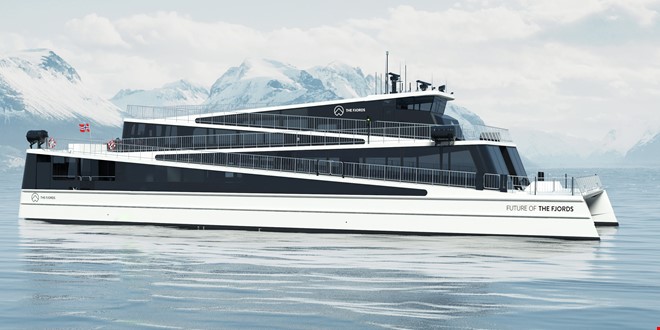 Stillegående og utslippsfri turistbåt til verdensarv-fjord