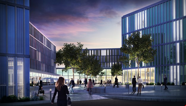 3D-modell av Sola Airport
