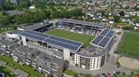 Gigantisk solcelleanlegg – Skagerak Arena