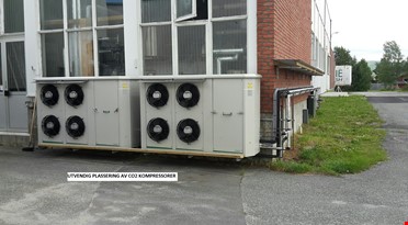 CO2-kompressorer. Foto: Ola Hilmarsen