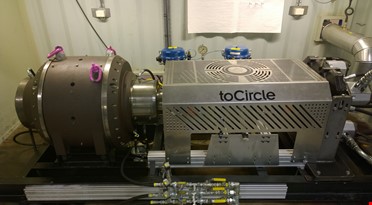 Testing av TC-E920. Foto: Tocircle Industries.