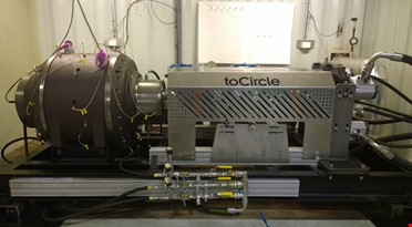 Testing av TC-E920 ekspanderen. Foto: Tocircle Industries.